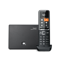 Gigaset Comfort 550A IP Analoges/DECT-Telefon Anrufer-Identifikation Schwarz