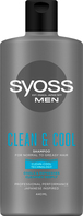 SYOSS Men Clean & Cool Shampoo Männer Professionell 440 ml