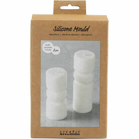 Creativ Company 371195 Form- & Gussverpackung fürs Handwerk Weiß Silikon