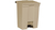 Rubbermaid FG614500BEIG vuilnisbak 68,1 l Rechthoekig Hoge-Dichtheid Polyethyleen (HDPE) Beige