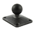 RAM Mounts Composite Ball Base with 1.5" x 2" 4-Hole Pattern
