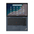 Lenovo ThinkPad C14 Intel® Core™ i3 i3-1215U Chromebook 35,6 cm (14") Full HD 4 Go LPDDR4x-SDRAM 128 Go eMMC Wi-Fi 6E (802.11ax) ChromeOS Bleu