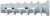 Fischer 078412 kotwa śrubowa/kołek rozporowy 25 szt. 50 mm
