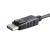 Akasa AK-CBDP15-20BK adaptador de cable de vídeo 0,2 m DisplayPort DVI-I Negro