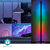Nedis WIFILD20RGBW intelligente verlichting Slimme tafellamp 10 W Aluminium, Zwart Wi-Fi