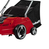Einhell GC-SA 1231/1 lawn scarifier 1200 W 28 L Black, Red