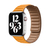Apple 44mm California Poppy Leather Link - Large
