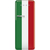 Smeg FAB28RDIT5 Kühlschrank mit Gefrierfach Freistehend 270 l D Grün, Rot, Weiß