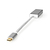 Nedis CCTB64450AL02 Videokabel-Adapter 0,2 m USB Typ-C DisplayPort Silber