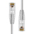 ProXtend Ultra Slim CAT6A U/UTP CU LSZH Ethernet Cable Grey 25CM