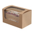 Colpac Kompostierbare Sandwichboxen aus Pappe mit PLA-Sichtfenster Karton mit