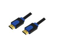 LogiLink HDMI-Kabel Ethernet A -> A St/St 10.00m Gold