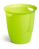 Durable TREND Plastic Waste Recycling Bin | 16 Litre | Green