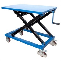 Winch Scissor Lift Table - (WLT50Y) 500 kg Capacity Scissor Lift Table