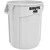 Rubbermaid BRUTE Round Container - 75 Litres - White