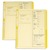 Cartelline a 2 lembi 4Pro dichiarazione dei redditi A4 cellulosa 225 g/m² dorso 2 cm giallo conf. da 50 pezzi - 4175 02