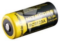 Nitecore Li-Ion Akku Typ 16340 NL166 NC-16340 mit PCB NL166 / RCR123A