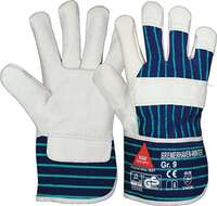 Hase Safety Gloves GmbH Rękawice Bremerhaven-Winter rozmiar 10 niebieski bydlęca skóra licowa EN 388 kat