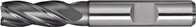 NORDWEST Handel AG Frez trzpieniowy DIN844 typ N śred.3mm HSS-Co8 TiCN 4 ostrza krótkie PROMAT