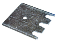 Unterlegplatte 2 mm für S635-B20 und S645-B25, verzinkt