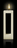 ALUSI Kerzen Quadra due 16cm AC0102 ca. 5,5h