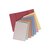PremierTeam Double Pocket Wallet Folder Foolscap Red [Pack 25]