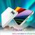 NALIA Chiaro Cover Arcobaleno compatibile con Samsung Galaxy S22 Plus Custodia, Trasparente Olografico Anti-Giallo Case Rigida in Vetro Temperato & Silicone Bumper, Traslucido H...