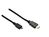 High-Speed-HDMI®-Kabel mit Ethernet, Standard Stecker (Typ A) auf Mini Stecker (Typ C), 1m, Good Con