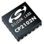 Schnittstellen IC Full Speed USB to UART Bridge USB 2.0 3.3V, CP2102N-A02-GQFN24