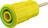 4 mm Buchse, Rundsteckanschluss, Einbau-Ø 12.2 mm, CAT III, gelb/grün, 23.3130-2