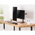 Equip Monitor Asztali konzol - 650123 (17"-32",2 monitor,dönthető, forgatható, Max.: 2x 8kg, fekete)