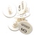Versapak Numbered Button Seal White (Pack 500)