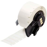 Polyester Labels for M611, BMP61 and BMP71 19.05 mm x 6.35 mm PTL-10-473, White, Self-adhesive printer label, Die-cut label,Printer Labels