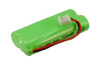 Battery 1.68Wh Ni-Mh 2.4V 700mAh Green for Cordless Phone 1.68Wh Ni-Mh 2.4V 700mAh Green for Sagem Cordless Phone D16T, D16T Duo,