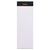Gehefteter Notizblock Rhodia No.8 7,4x21cm 80 Blatt liniert 80g - Schwarz