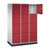 Intro 4-fold compartment locker