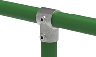 Rohrverbinder | T-Stück kurz | 101A27 | 26,9 mm | 3/4" | Temperguss u. Elektrogalvanisiert