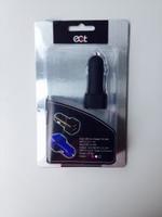 Ecat ECCLTCC01 Dual USB car charger for ipad with 2.1A + 1A Black