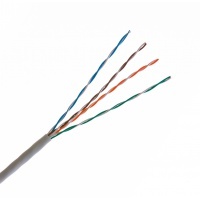 Giga kábel UTP (U/UTP) 4x2xAWG26 Cat.5E, patch kábel