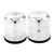 Olympia Mini Salt and Pepper Shaker Set Made of Stainless Steel - 50ml