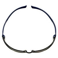 3M™ SecureFit™ 100 Schutzbrille, blaue Bügel, Antikratz-/Anti-Fog-Beschichtung, hellgraue Scheibe für innen/außen, SF107AF-BLU-EU