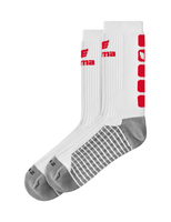 CLASSIC 5-C Socken 31-34 weiß/rot