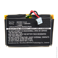 Batterie(s) Batterie collier pour chien 1S1P 7.4V 200mAh