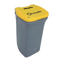 Colour coded recycling wheelie bin
