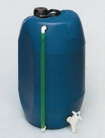 Ballon BK 5 5 Ltr. blau mit Hahn und Niveau-Anzeige