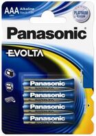 Panasonic 1.5V Alkáli AAA ceruza elem EVOLTA (4db / csomag) (LR03EGE/4BP)