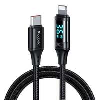Mcdodo USB-C - Lightning kábel 36W 1.2m fekete (CA-1030)