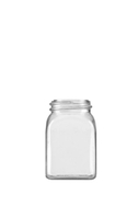 PETG wide mouth containers 50ml crystal clear without screw cap no. 9073070