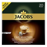 Kávékapszula JACOBS Nespresso Café Selection 20 kapszula/doboz