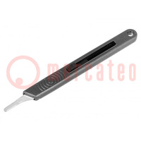 Scalpel holder; safety,retractable blade; IDL-310A